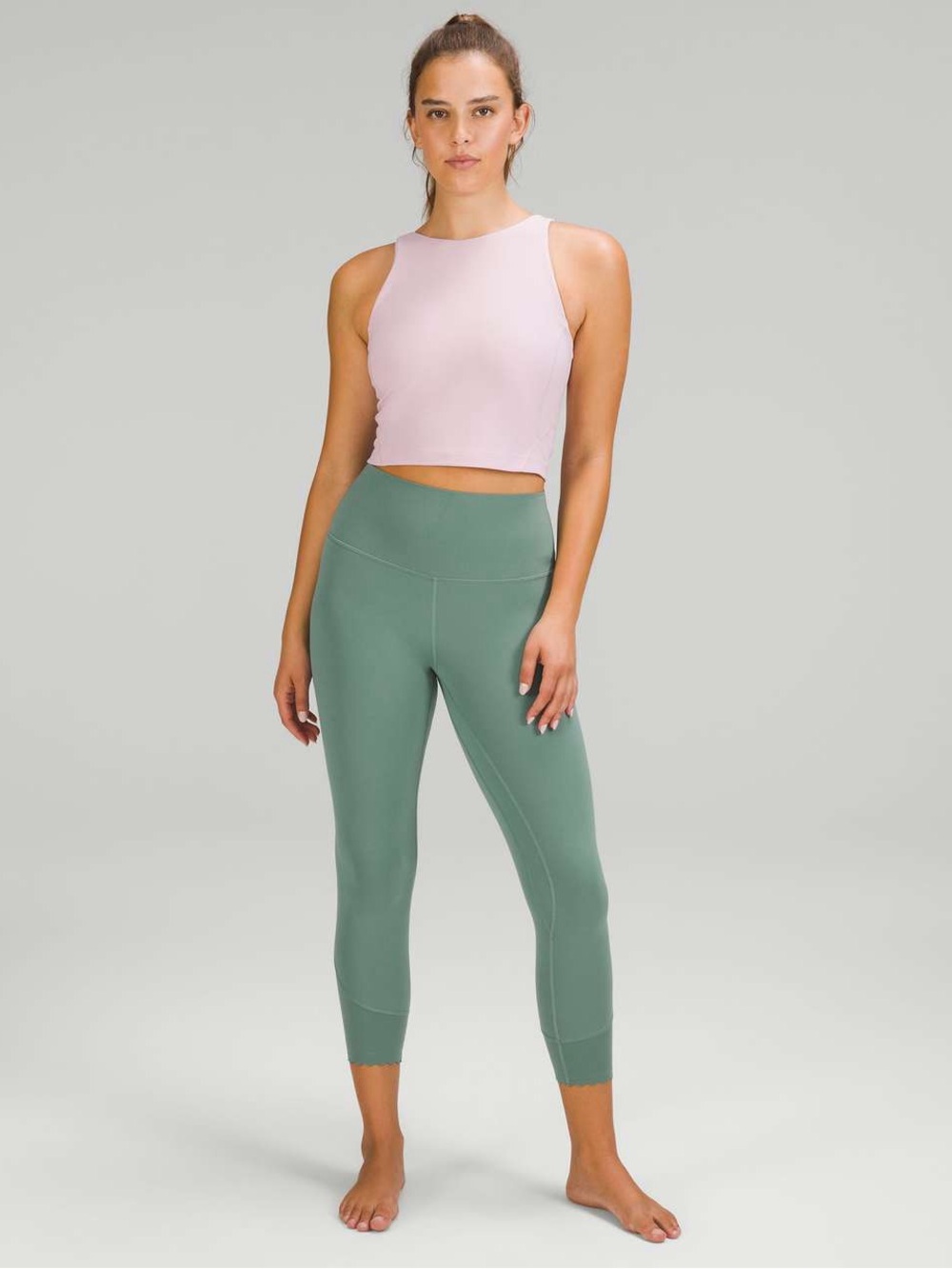 Lululemon Align High-Rise Scallop Pant 25”/Color Tidewater Teal